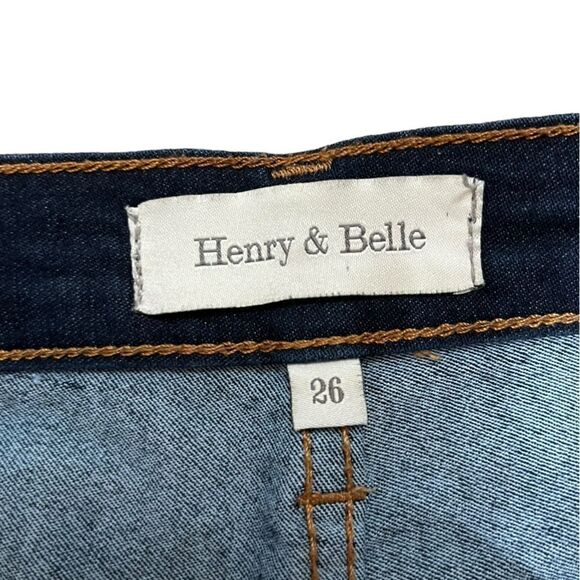 Henry & Belle Women’s Denim Jeans With Rolled Cuffs, Size 26 - Picture 5 of 11